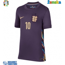 Engleska Jude Bellingham #10 Gostujuci Dres za Ženska EP 2024 Kratak Rukav